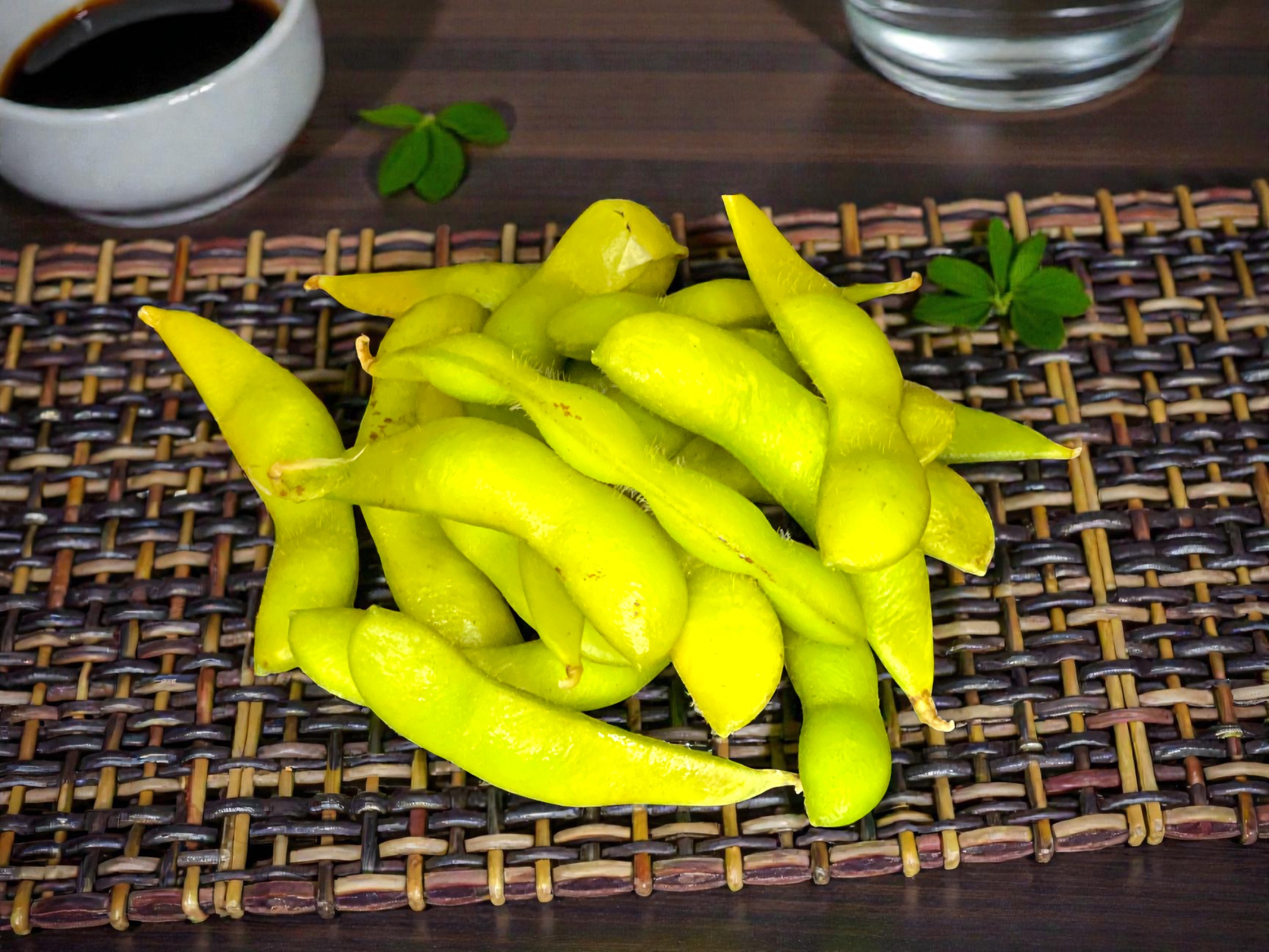 Edamame al vapor